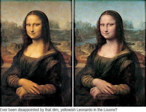 Agrāk krāsas Monai Lizai bija... Autors: almazza Mona Liza.