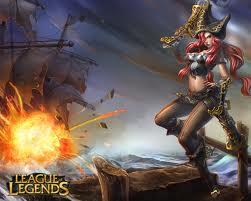 Miss Fortune Autors: DroopY League of Legends artwork.