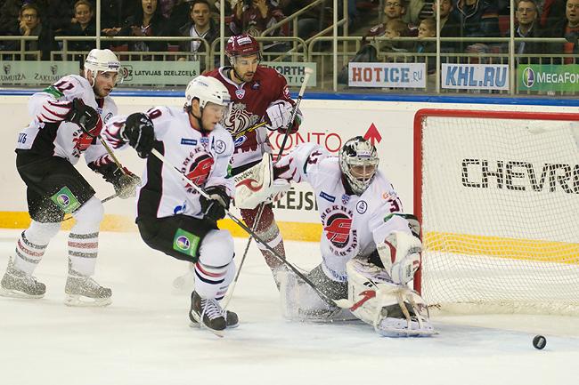   Autors: ak34 Foto: Dinamo piekāpjas Omskas Avangard