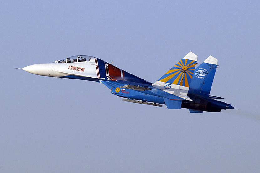 Grupas pašlaik izmantotā SU27... Autors: thunderbird Russian Knights