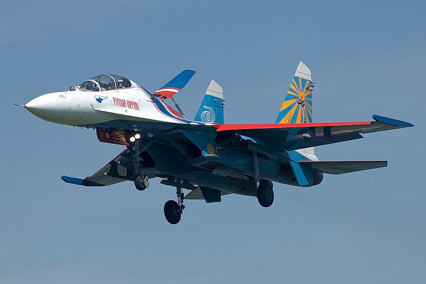 SU27 nolaižoties Autors: thunderbird Russian Knights