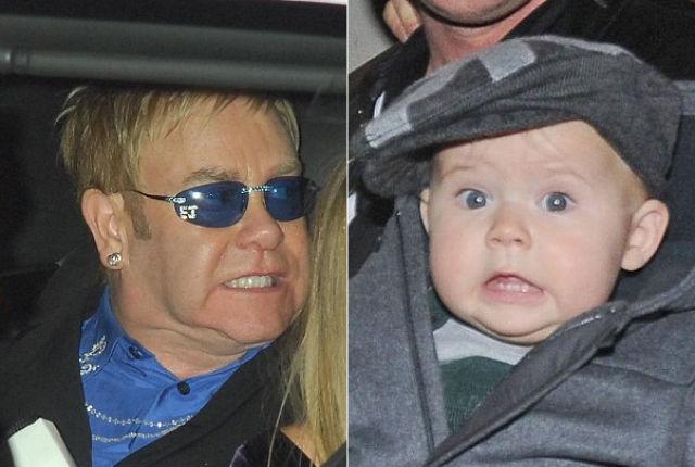Elton John un dēls  Zachary Autors: anney Slavenības un viņu bērni