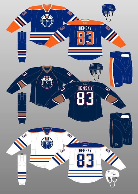 Edmont Oilers Autors: axell99 2011-2012 gada sezonas NHL uniformas