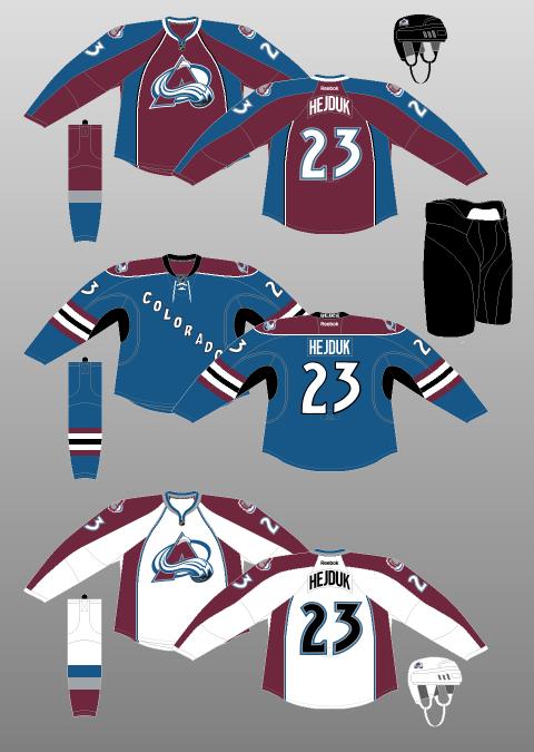 Colorado Avalanche Autors: axell99 2011-2012 gada sezonas NHL uniformas