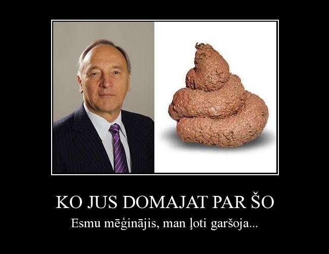  Autors: Sandisx3x Ko jus domajat par šo