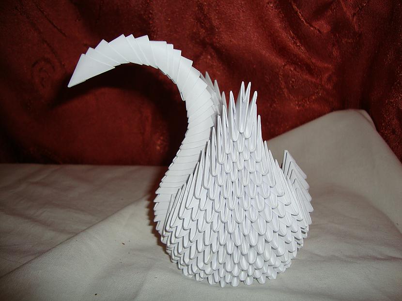 No origami gabaliņiem veidots... Autors: nessie90 Made by nessie :)