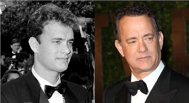 Tom Hanks Autors: Kobis Filmu zvaigznes jaunībā un tagad