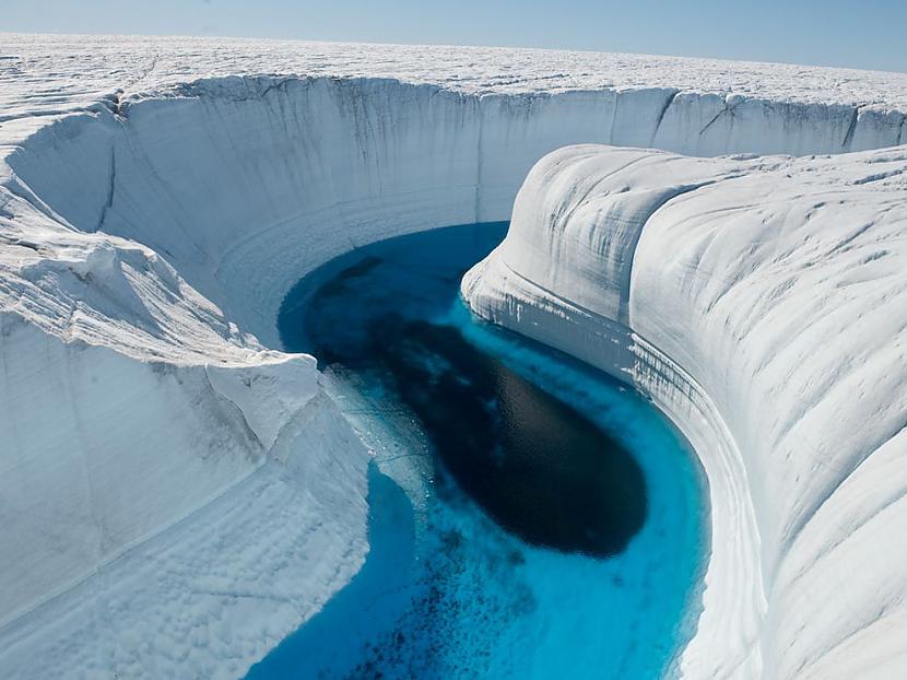 Grenlandes ledājs Gandrīz visa... Autors: Pollija Pasaules ledāju kušana1