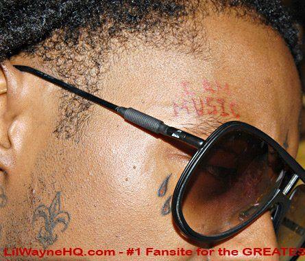 You can clearly see his I Am... Autors: Chiko1 Lil Wayne Tattoo Nozīmes ( ENG)