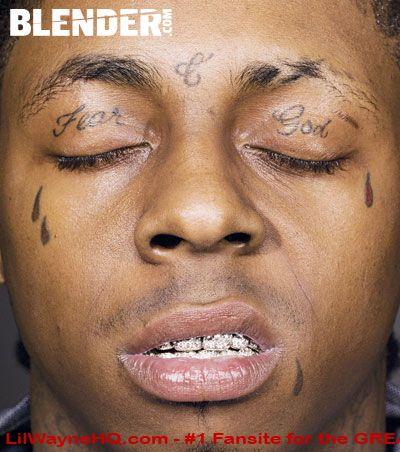 His 4 tear drops which are for... Autors: Chiko1 Lil Wayne Tattoo Nozīmes ( ENG)