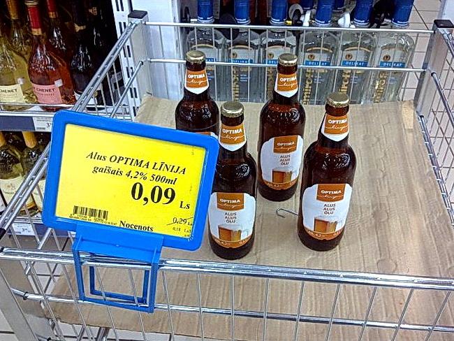 Pie mums ir pats lētākajs alus... Autors: Moradi Mīļā Latvija