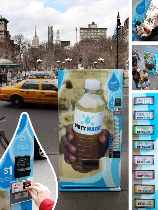 Unicef  Dirty Water Vending... Autors: battery Kreatīvas reklāmas - 3. daļa.