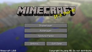 Main menu of Minecraft with... Autors: Eglītis Minecraft [ENG]