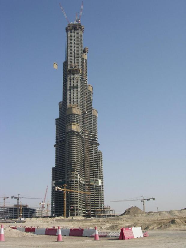 Pasaulē augstākā celtne - Burj Dubai