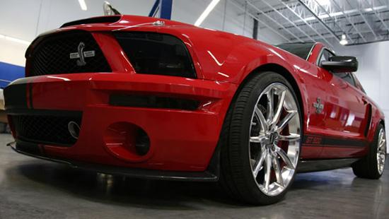  Autors: PankyBoy Vēl jaudīgāks «Mustang Shelby GT500» — «Super Snake