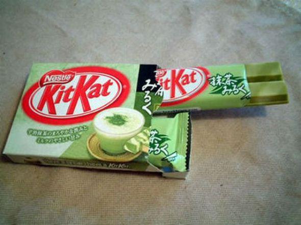 KitKat green tea with milk Autors: LoccoFreak Pazīstamu brendu reti produkti