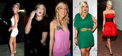 Tori Spelling from left to... Autors: PankyBoy slavenības un viņu cīņa ar svaru