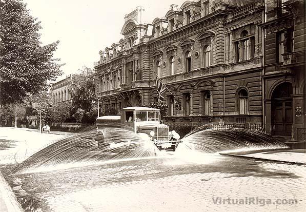 Lielbritānijas vēstniecība... Autors: Fosilija Pagājušo gadsimtu Vecrīgas foto.