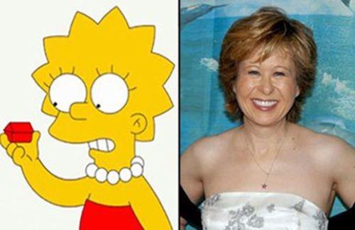 Yeardley Smith as Lisa Simpson Autors: Darknet Cilvēki kuri ierunā populārus multeņu tēlus