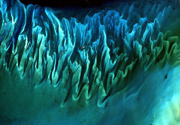 Ocean Sand Bahamas Autors: Samaara Zeme no satelīta.