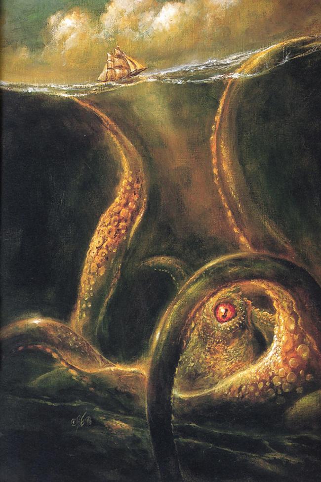 Milzu astoņkājis Autors: sickboy Top 10 briesmoņi