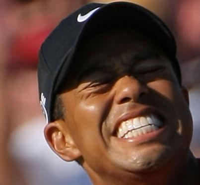 19 Tiger Woods We039re... Autors: BLACK HEART Top 30 Celeb Sex Faces....