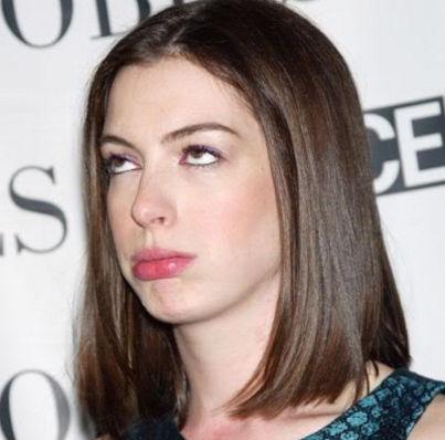 27 Anne Hathaway You know... Autors: BLACK HEART Top 30 Celeb Sex Faces....