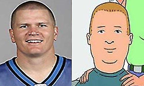 Jon Kitna Bobby Hill Autors: janka11 Cilvēki kuri līdzinās mulfilmu tēliem