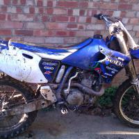 Yamaha YZ400F pec dublu vannas