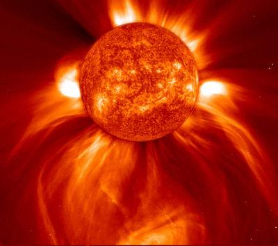 Lūk kā izskatās saules... Autors: fischer Lielākā saules radiācijas vētra kopš 2005. gada