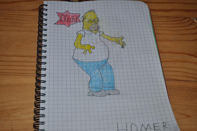Homer Simpson Autors: Ronis 18 Zīmētie Simpsoni