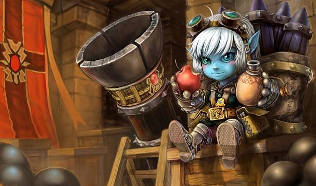 Tristana Autors: Torquemada League of Legends chinese art