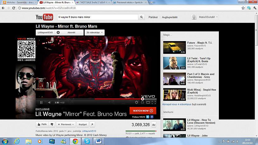titulbilde Autors: madmatt Illuminati simbolu OVERLOAD Lil Wayne klipā.