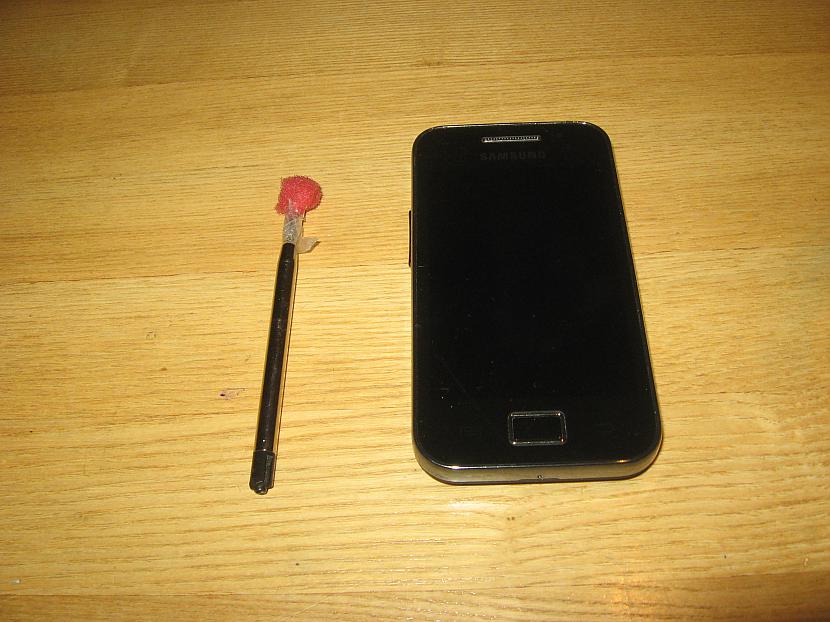 Šeit jūs redzat manu telefonu... Autors: Crazymonkey Samsunga pildspalva (Home made)