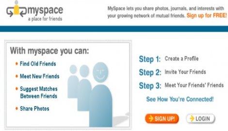 Myspace  Autors: warefare Agrās versijas populārākajām mājaslapām ...