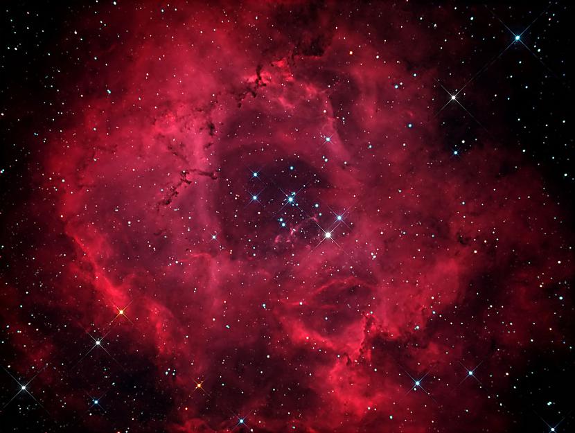 The Rosette Nebula Autors: Fosilija Neaptveramie attālumi ....