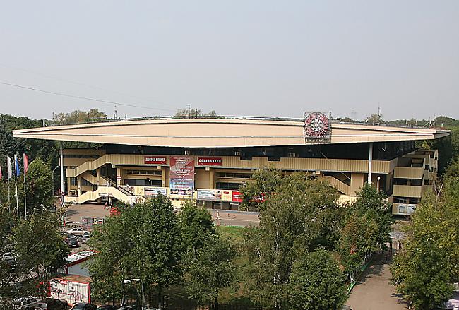 Šajā arēnā spēlē Maskavas... Autors: Rammštein KHL komandu mājas arēnas