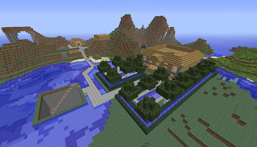 villa Autors: Fosilija Minecraft.