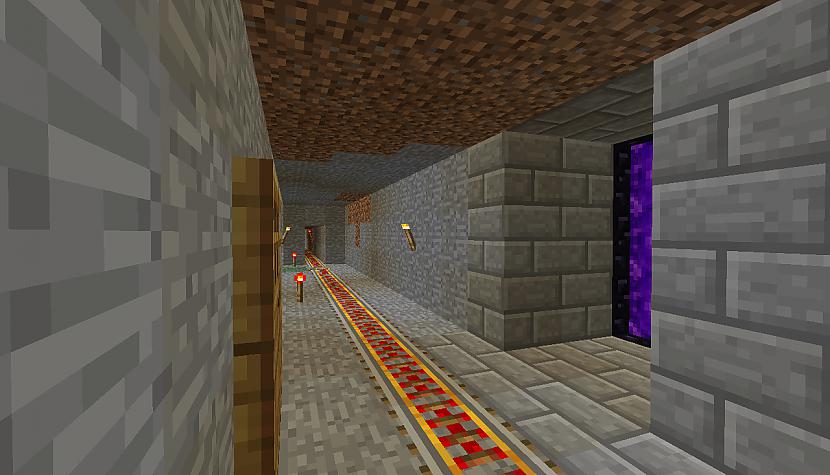 nether portalsliedes uz... Autors: Fosilija Minecraft.