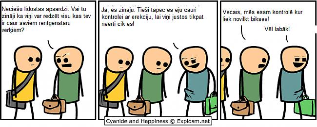  Autors: xUnleashed Cyanide And Happiness Latviski ( 2. Daļa)