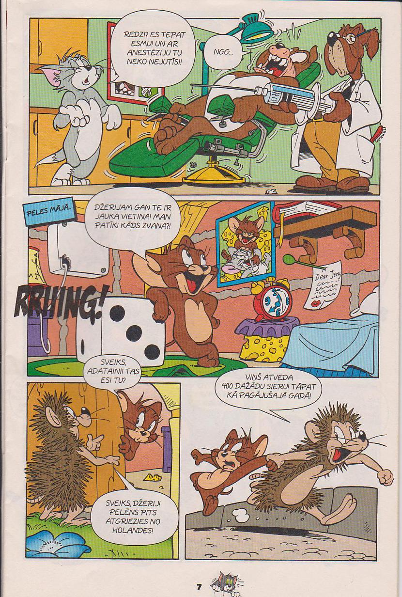  Autors: Laiker Tom & Jerry komiks