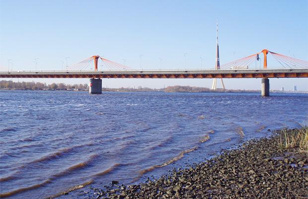 Rīga Dienvidu tilts  uzbūvēts... Autors: skipper Kas notiks ja sabruks Pļaviņu HES. 4
