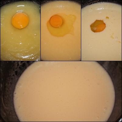 Pakāpēniski pievieno olas līdz... Autors: atmiga Divkrāsainais kēkss