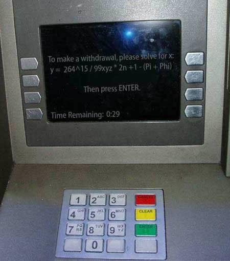 Sarežģīts bankomāta ziņojums D Autors: Hipster jančuks 15 Strangest People at ATMS