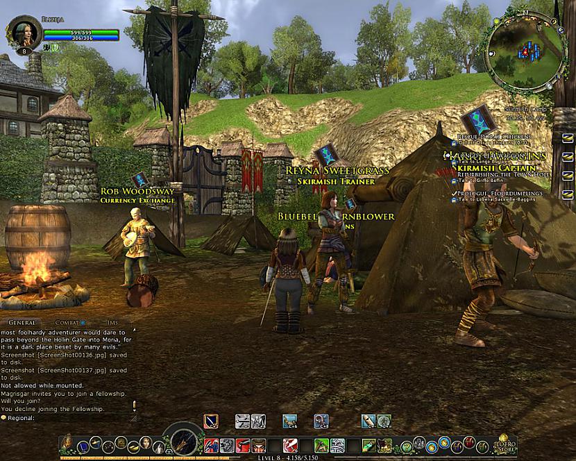 Skirmish  sasniedzot level 20... Autors: Elizabethe Lord of the Rings online