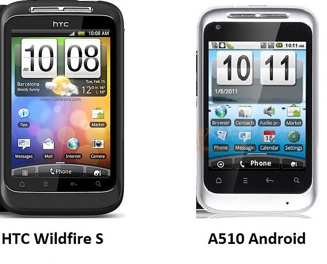 HTC Wildfire S pret A510... Autors: BoyMan Viltoti HTC vairumā.
