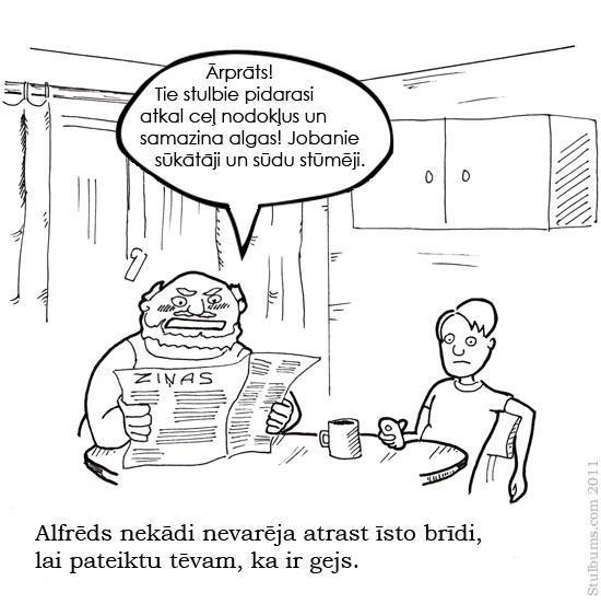  Autors: lucifers Savādāki Latviskotie komiksi