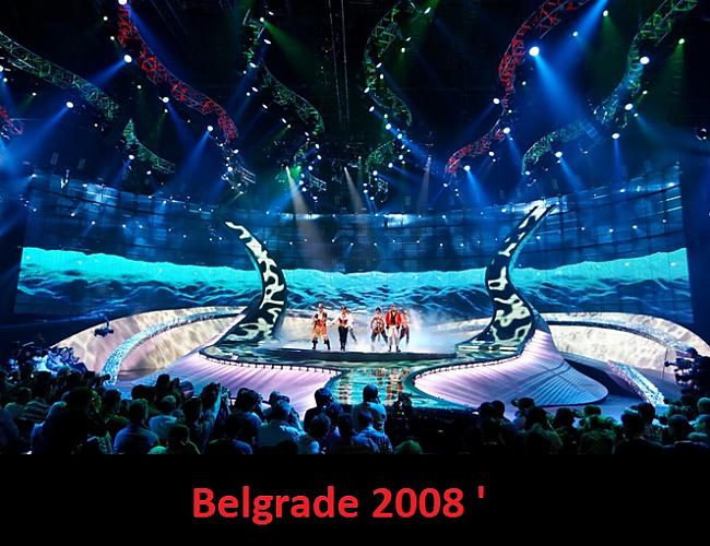 Serbia Belgrad  Serbija  2008... Autors: ghost07 Eirovīzijas skatuves (2000 - 2015) fakti*