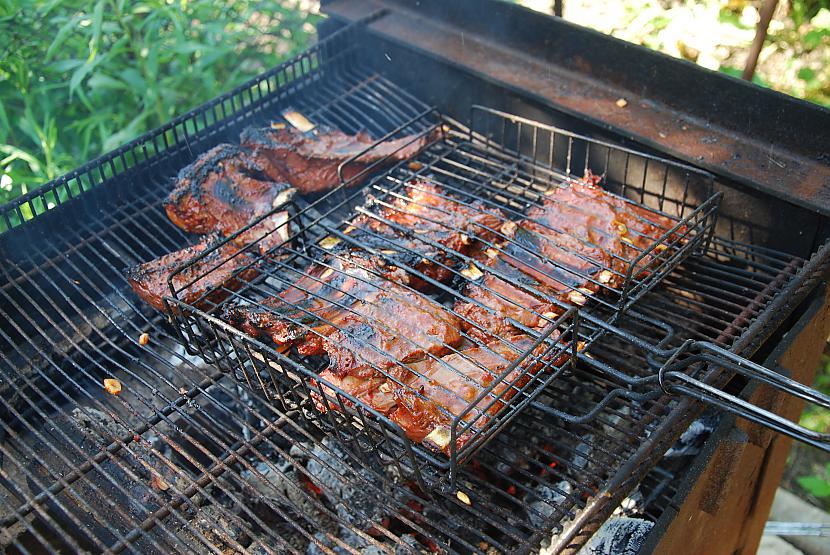 Sekundi pirms nost ņemšanas Autors: KardānsLV Grillētas ribiņas