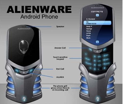 Alienware  Mūsdienu mobilais... Autors: Laciz Jaunākie tālruņu koncepti